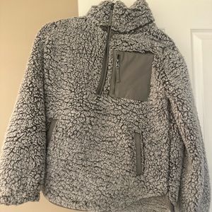 Half Zip Cozy Abercrombie jacket